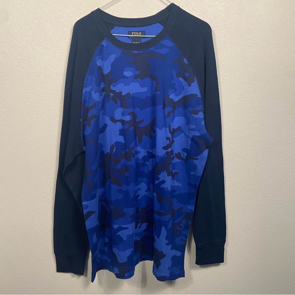 Polo by Ralph Lauren Long Sleeve Waffle Knit Shirt